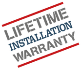 Lifetime Installation Warranty